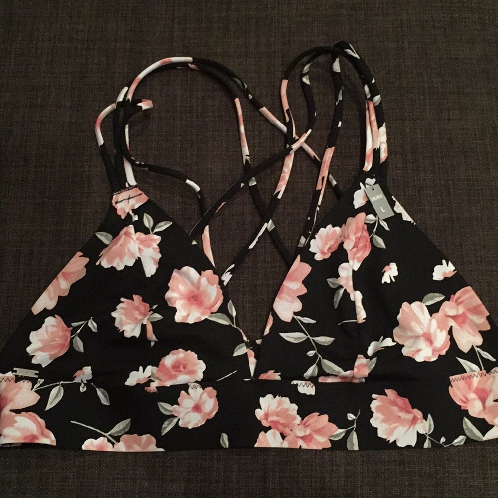 Unlined PINK Bralette